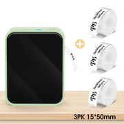 Wireless Bluetooth Label Printer Portable Thermal Printer Marklife P15 Inkless Labeling Machine Mini Label Maker P15 Sticker