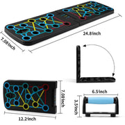 Prone board set, foldable prone board, portable multi-functional prone pole, home and gym equipment, chest muscle trainer