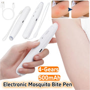 Portable Mosquito Insect Bite Relieve Itching Pen Natural Bug Bite Itch Relief Pen Rechargeable Anti-Itch Pen for Adult Children
