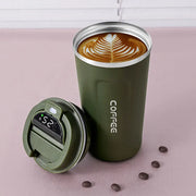 Stainless Steel Tumbler Coffee Mug Smart Travel Thermos Cup Temperature Display Insulated Car Water Cup Portable Vacuum Flasks