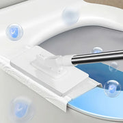 Flat Mop Compatible with Standard Cleaning Cloths for Kitchen, Bathroom, Floors, Windows, Home without Cleaning Towel