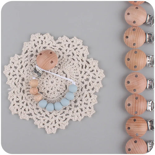 BPA-Free Silicone Pacifier Clip