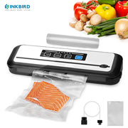 INKBIRD 3rd Vacuum Sealer with Starter Kit -80KPA Strong Suction Kitchen Household Food Vacuum Sealer Machine for Meat,Vegetable