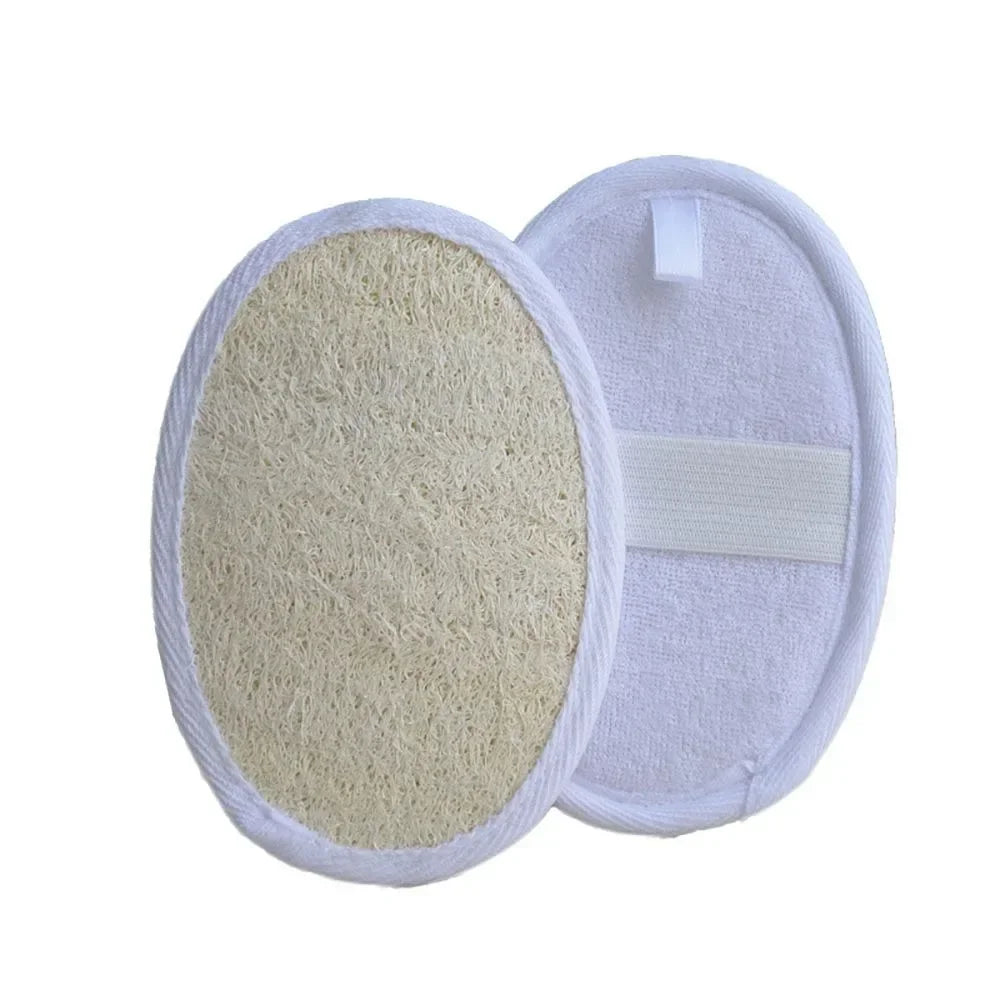 Soft Body Scrub Exfoliating Scrub Shower Loofah Sponge Natural Loofah Bath Brush Exfoliator Massager Deep Cleaning Bathing Tools