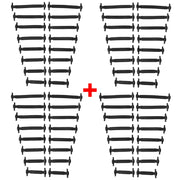 16pcs/lot Silicone Shoelaces No Tie Shoelaces 12 Colors Elastic Lace Shoelace Creative Lazy Silicone Laces Rubber Lace