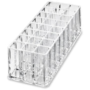 24 Slots Makeup Brush Organizer Acrylic Lipstick Organizer Cosmetic Storage Makeup Lipgloss Display Box Makeup Brushes Storage