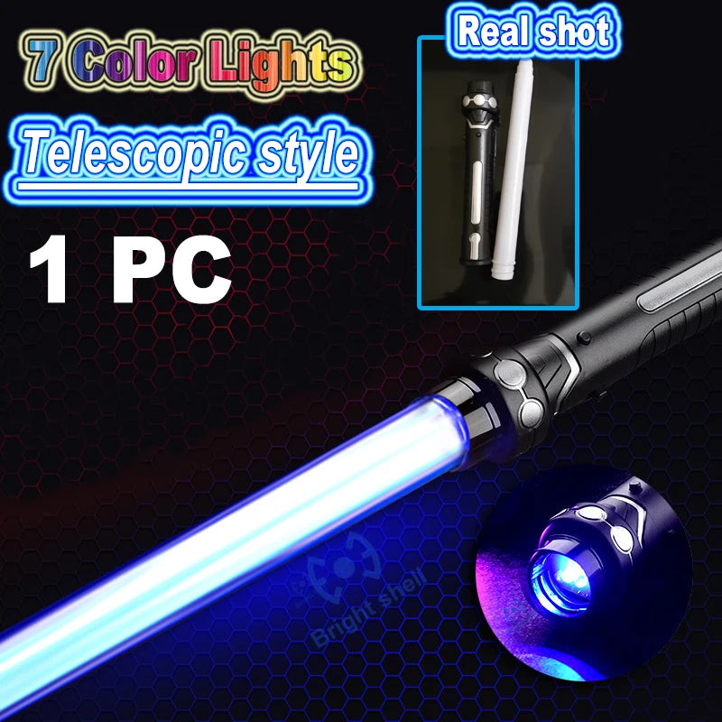 New RGB Lightsaber Laser Sword Toys Light Saber 7 Colors Change Kids Soundfonts Force FX FOC Blaster Toys Jedi Laser Sword Gifts