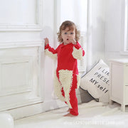 Spring Baby Girl Boy Romper Baby Boy Romper Toddler Girl Mop Suit Infant Clothes Cotton Children One-Piece Long Sleeve Jumpsuit