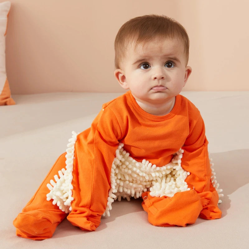 Spring Baby Girl Boy Romper Baby Boy Romper Toddler Girl Mop Suit Infant Clothes Cotton Children One-Piece Long Sleeve Jumpsuit