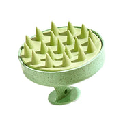 Silicone Shampoo Head Scalp Massage Brush Silicone Body Brush Hair Washing Comb Bath SPA Shower Massage Hair Brush
