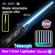 New RGB Lightsaber Laser Sword Toys Light Saber 7 Colors Change Kids Soundfonts Force FX FOC Blaster Toys Jedi Laser Sword Gifts