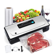 INKBIRD 3rd Vacuum Sealer with Starter Kit -80KPA Strong Suction Kitchen Household Food Vacuum Sealer Machine for Meat,Vegetable