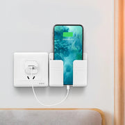 For Huawei Iphone Xiaomi Mobile Phone Wall Holder Universal Cellphone Charge Hook Hanging Stand Bracket Hooks Charging Dock