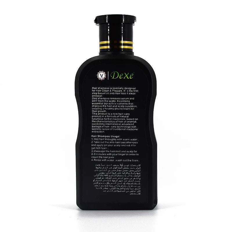 Dexe Professional hair growth Shampoo  Anti-hair Loss Chinese Herbal Hair Growth Product Prevent Hair Treatment for Men & Women