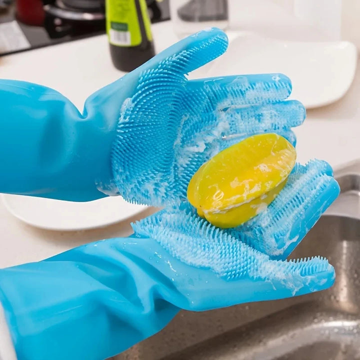 Silicone Pet Bathing Glove