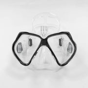 Diving Mask Swimming Goggles For GoPro Underwater Sports Camera Tempered Glass Professional Scuba Dry Snorkel Tube Adults Youth