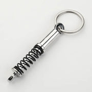 Creative Gear Head Keychain Speed Gearbox Keyring for Car Key Turbo Hub Brake Disc Pendant Shock Absorber Keys Holder Chain Ring
