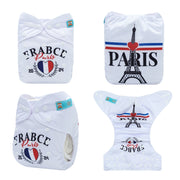 ALVABABY Modern Cloth Nappy Shell Eco-Friendly Baby Cloth Diaper Shell Adjustable Pocket Diaper Shell for Babies 3-15kg