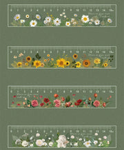 15cm Daisy Rose Ruler Student Flower Rulers Multifunction DIY Drawing Tools Measuring Tool School Office Drawing Supply