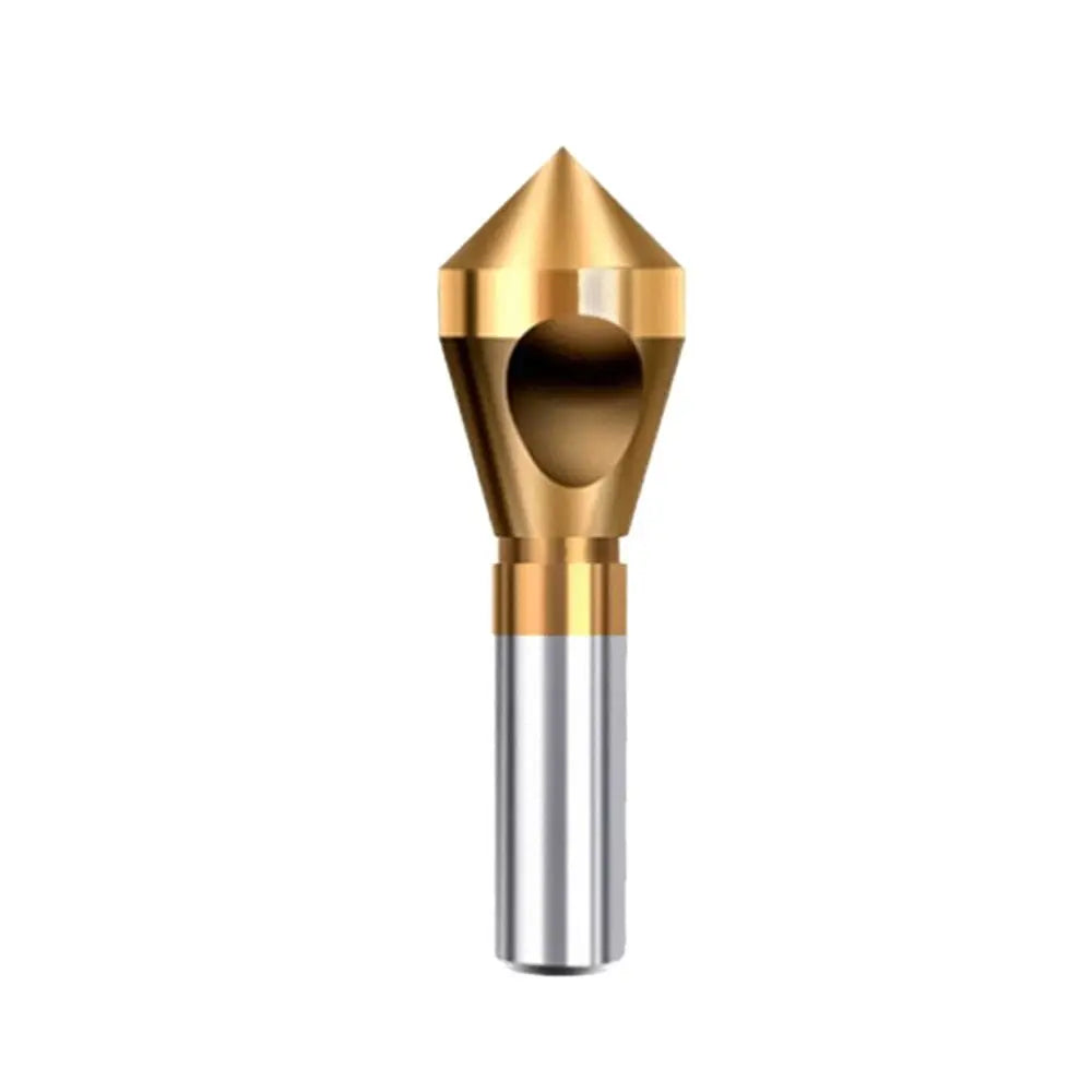 90 Degree Deburring Chamfering Cutter Countersink Drill Bits HSS Titanium Coated Smooth Hole Metal Boring Drill Bit Punch Tool