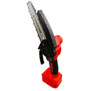 Fit for Milwaukee 18V Battery Electric Chainsaw 6 Inch Cordless Chain Saw Pruning Cutting Garden WoodworKing Power Tools