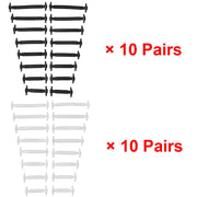16pcs/lot Silicone Shoelaces No Tie Shoelaces 12 Colors Elastic Lace Shoelace Creative Lazy Silicone Laces Rubber Lace